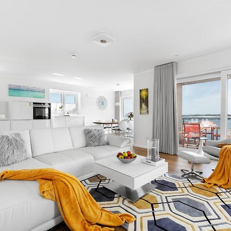 Brise- Direkt Am Wasser, Hafenblick, Fahrstuhl, Sauna, Ueberdachter Balkon Olpenitz Exteriér fotografie