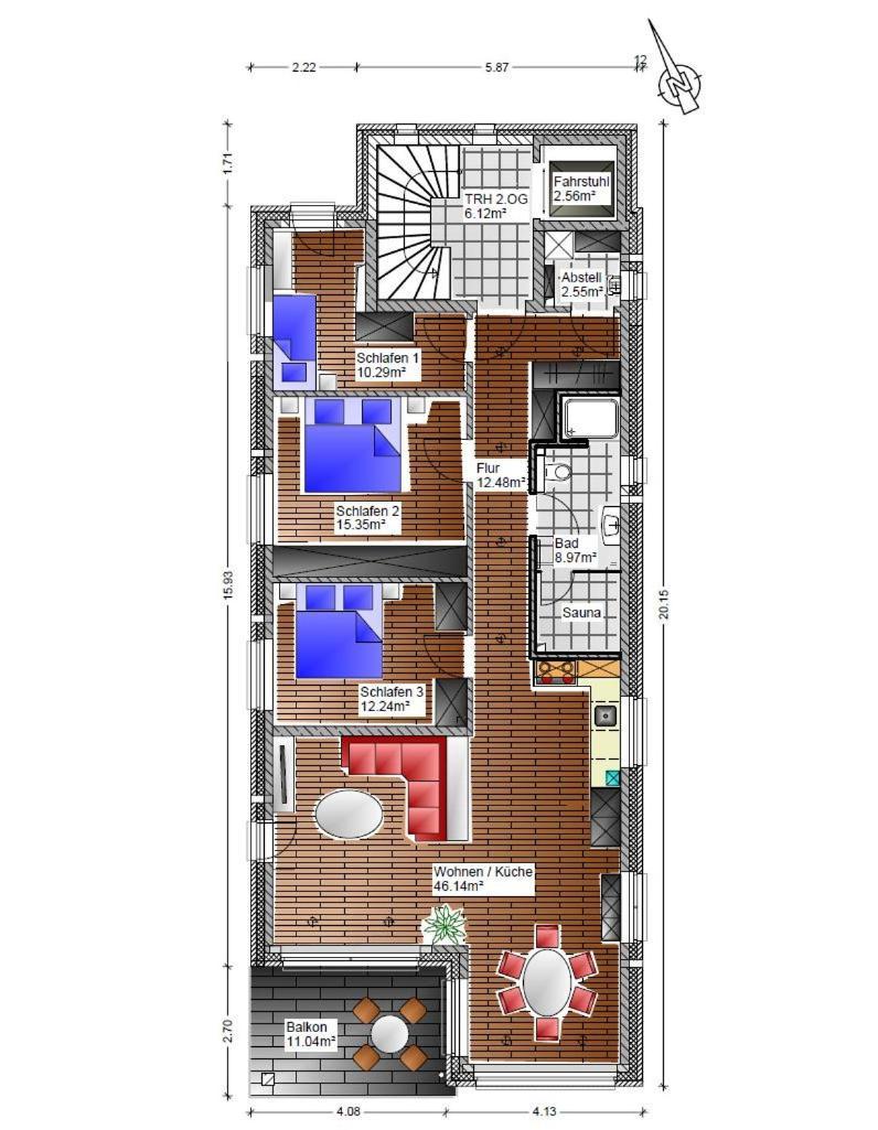 Brise- Direkt Am Wasser, Hafenblick, Fahrstuhl, Sauna, Ueberdachter Balkon Olpenitz Exteriér fotografie