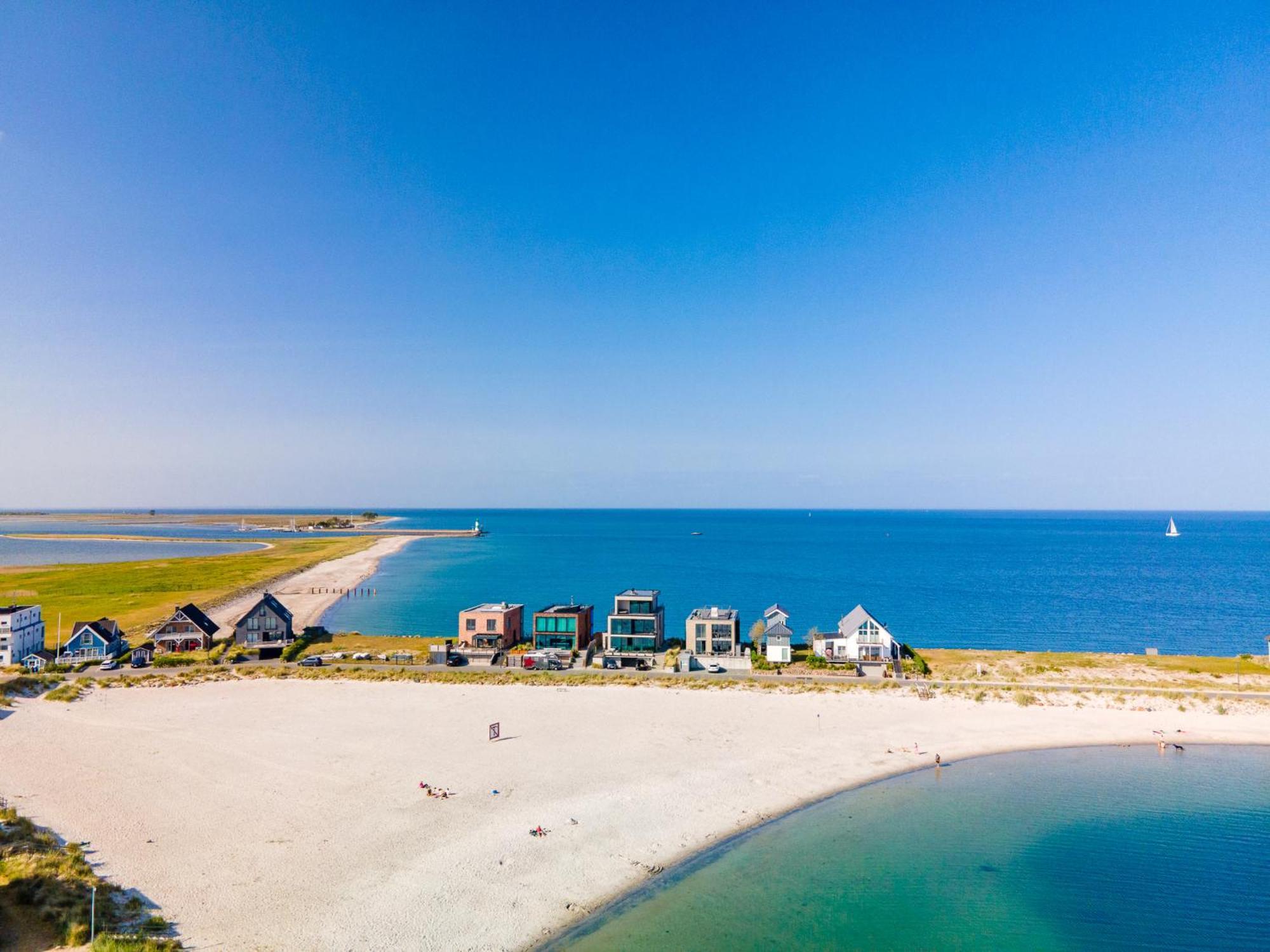 Brise- Direkt Am Wasser, Hafenblick, Fahrstuhl, Sauna, Ueberdachter Balkon Olpenitz Exteriér fotografie