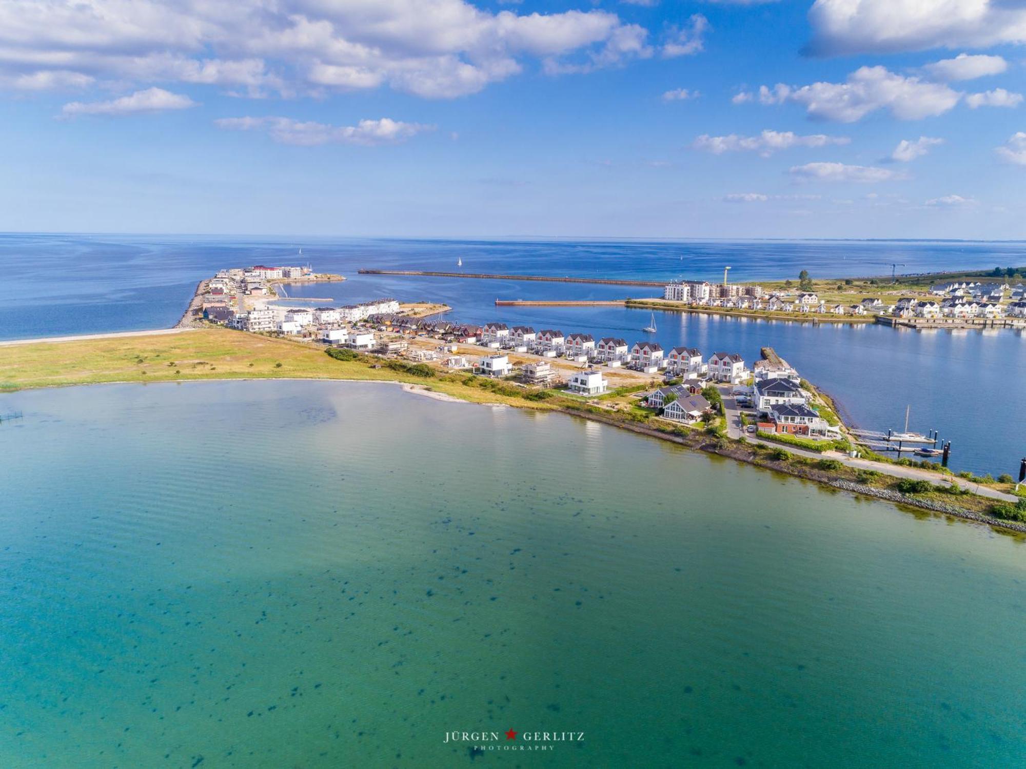Brise- Direkt Am Wasser, Hafenblick, Fahrstuhl, Sauna, Ueberdachter Balkon Olpenitz Exteriér fotografie